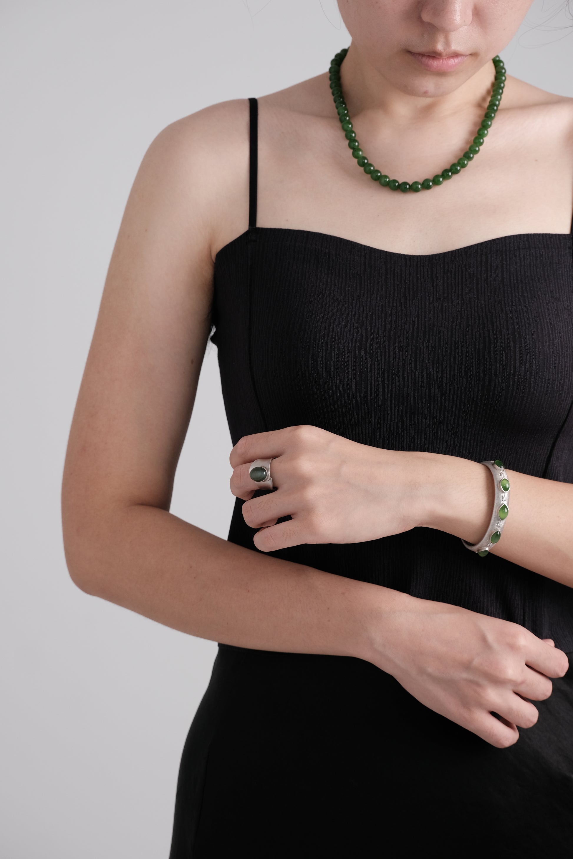 Eclipse – Cat’s Eye Jade Ring