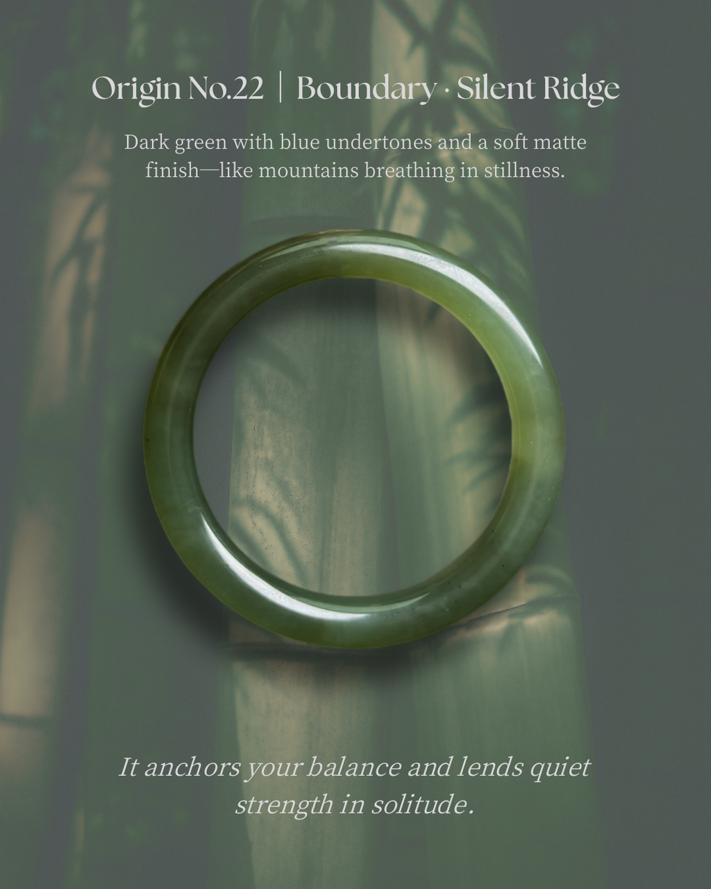 Origin No.22 | Boundary · Silent Ridge