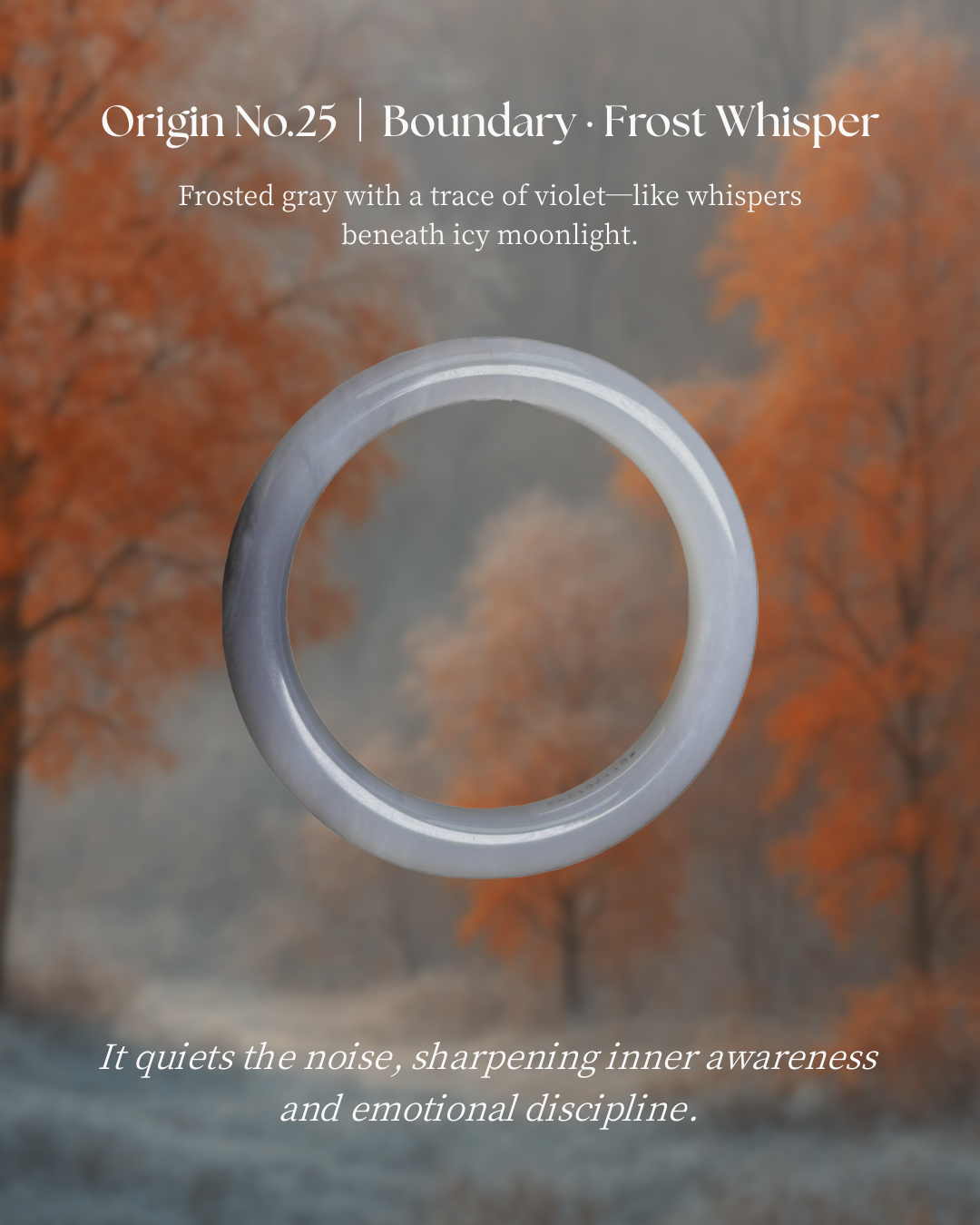 Origin No.25 | Boundary · Frost Whisper