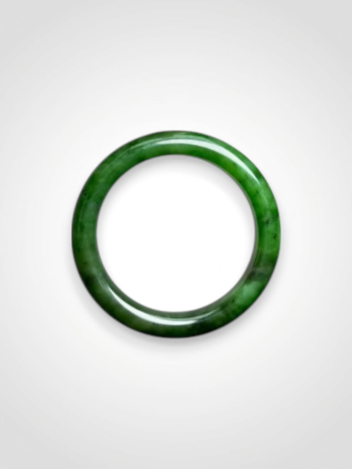 Origin · Deep Grove Green Nephrite Jade Bangle