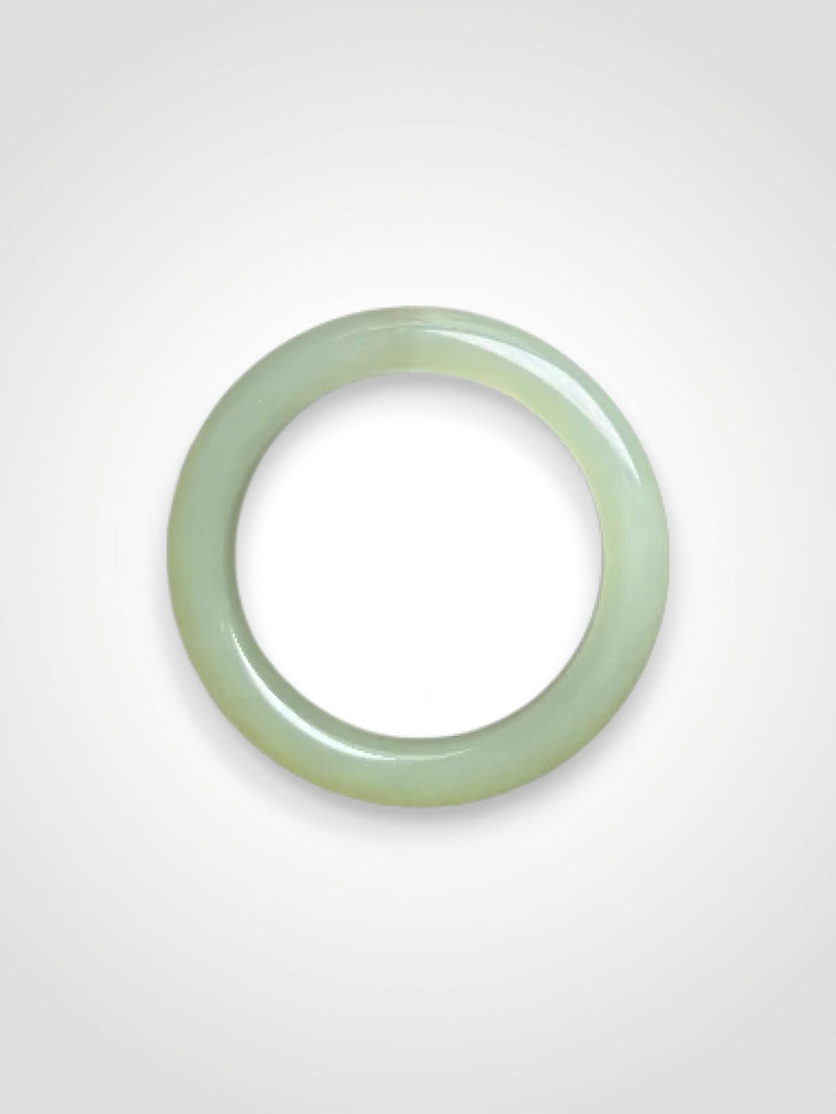 Origin · Spring Reflection Green Nephrite Jade Bangle