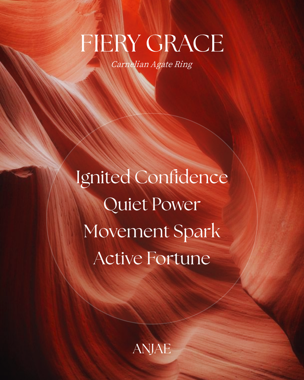 Fiery Grace – Carnelian Agate Ring