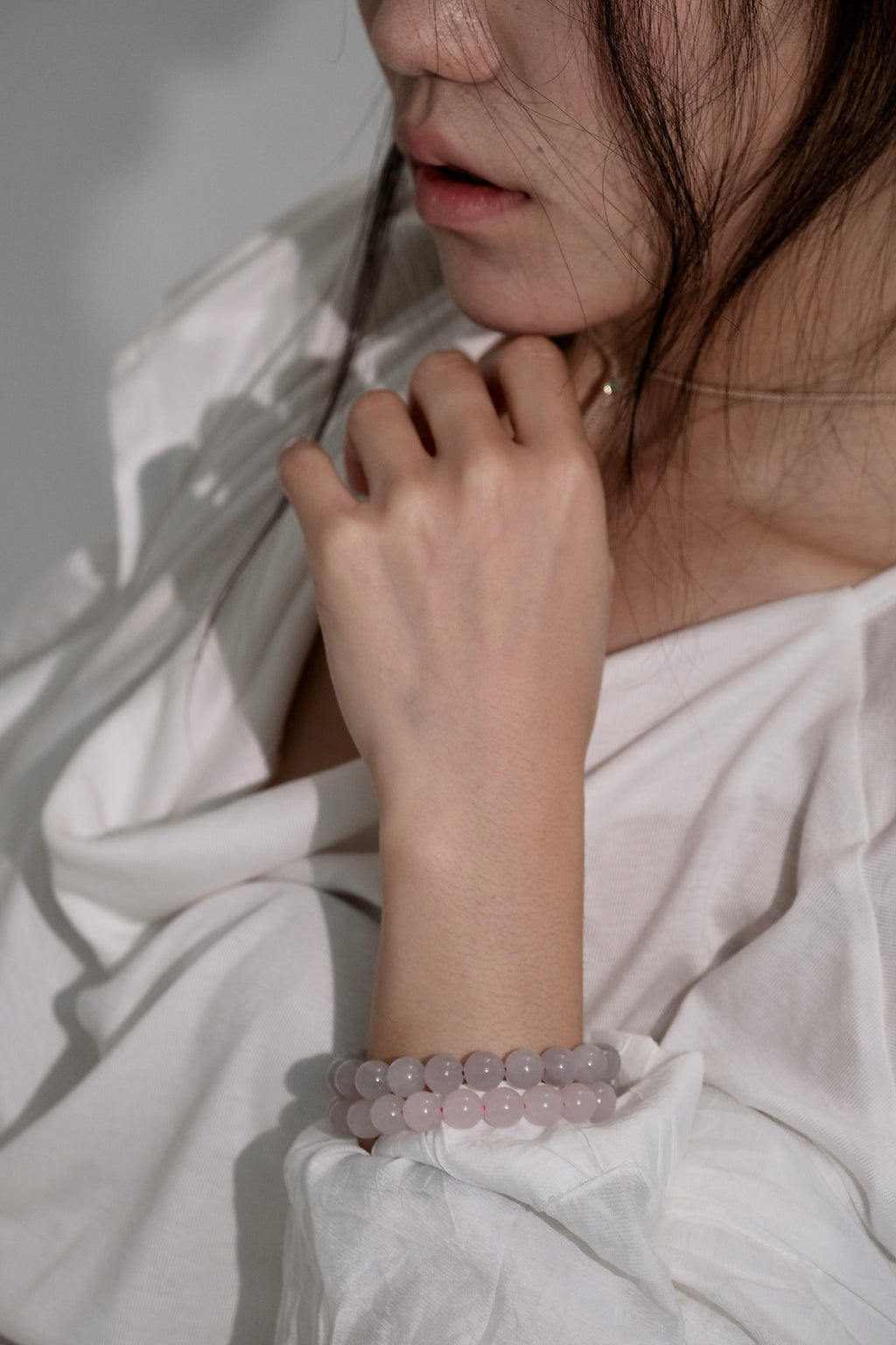 Purple Jade Bracelet