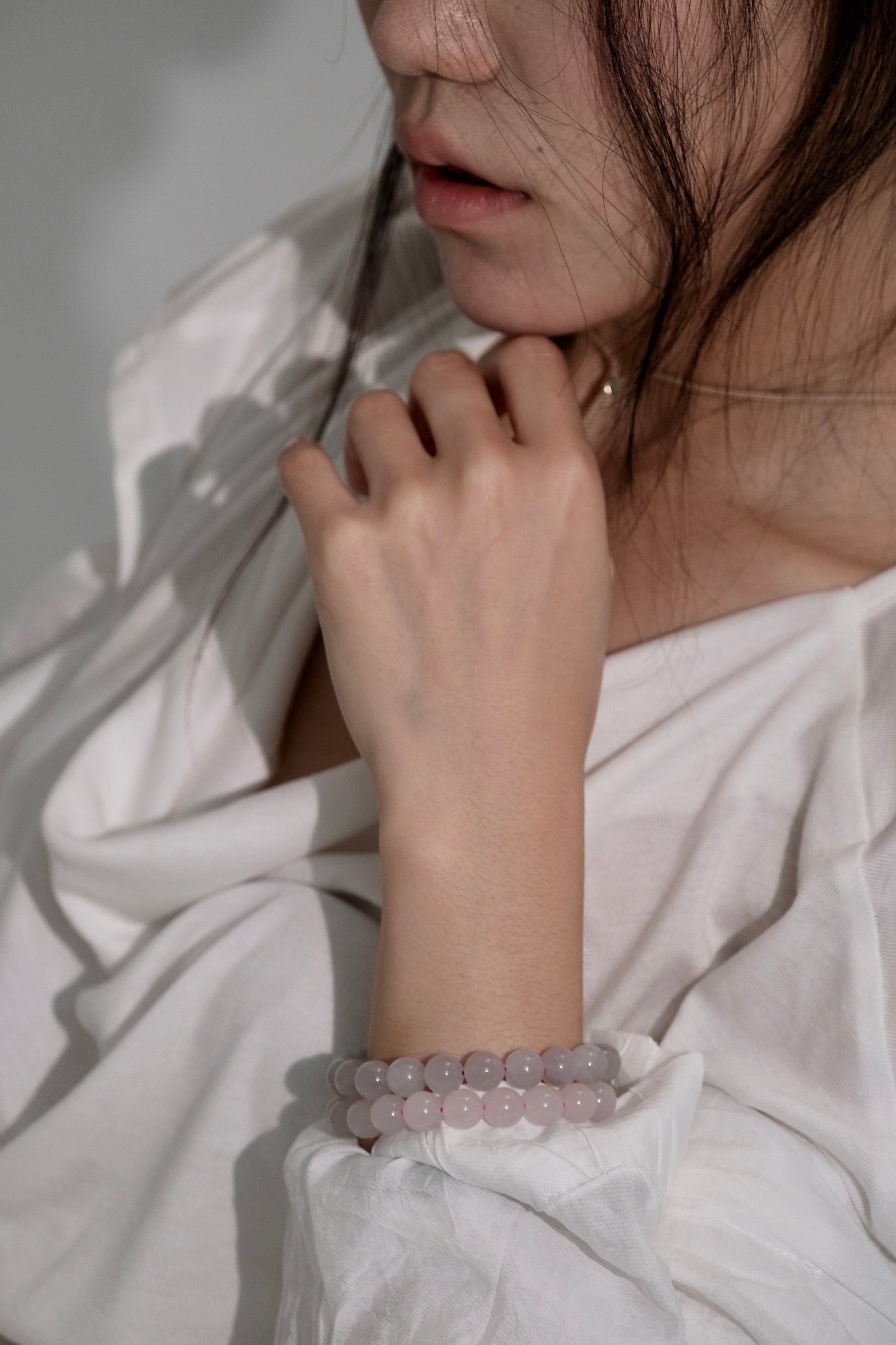 Purple Jade Bracelet