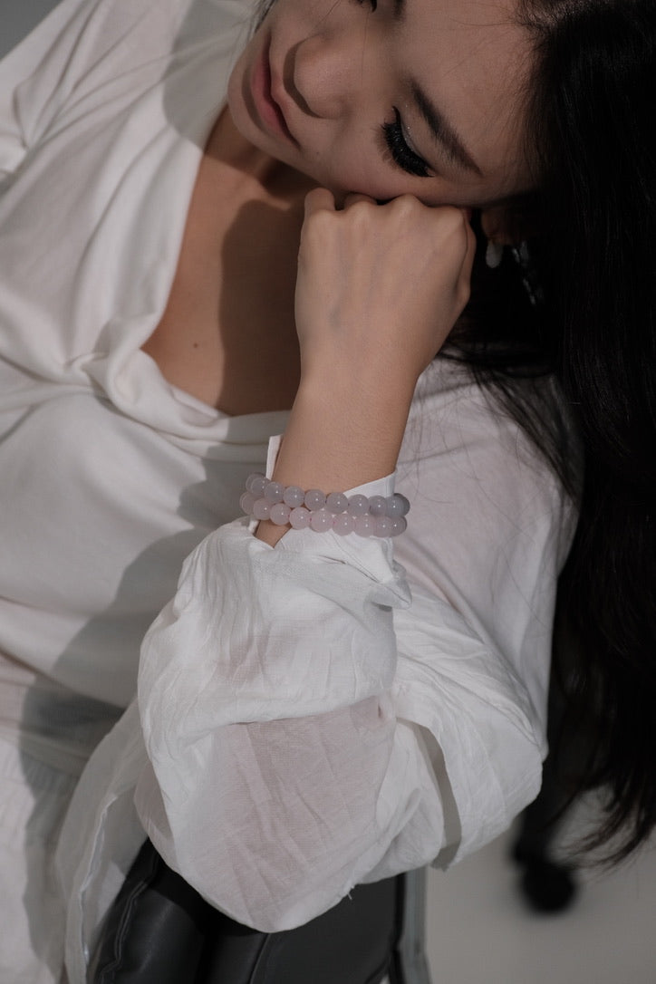 Purple Jade Bracelet