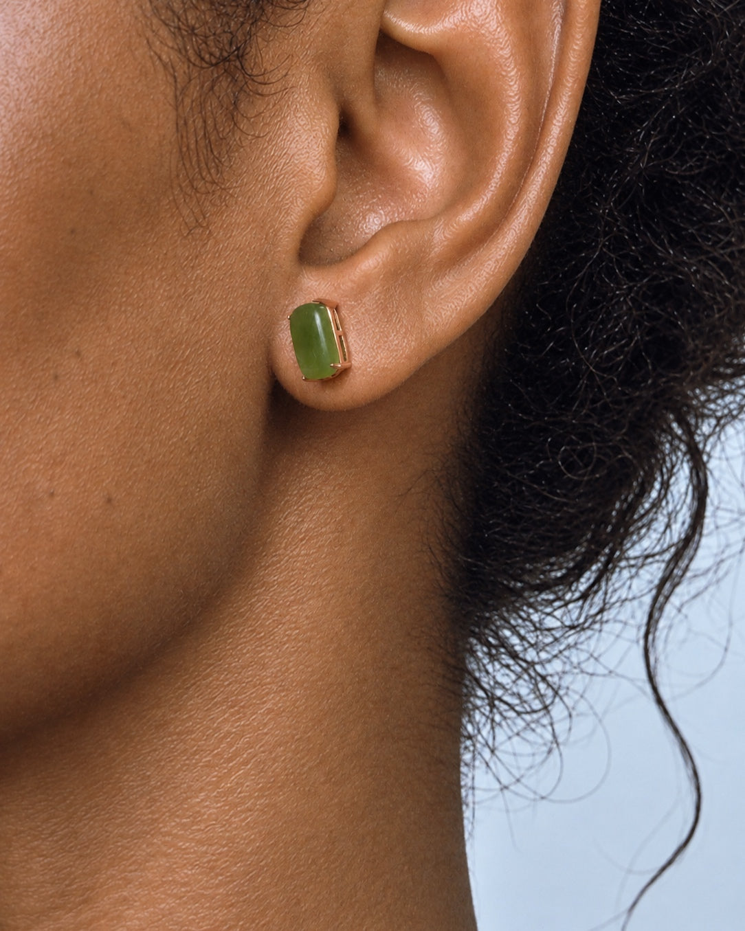 Yùn · Direction Stud Earrings worn by model